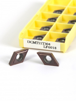 Твердосплавные пластины для точения DCMT11T304 LF6018