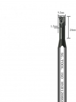 Державка для внутренней резьбы HNR1208K08-L24