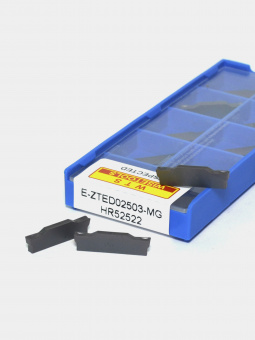 Пластины для отрезки и точения канавок E-ZTED02503-MG HR52522