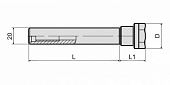 C25-ER32-150 Патрон цанговый с цилиндрическим хвостовиком